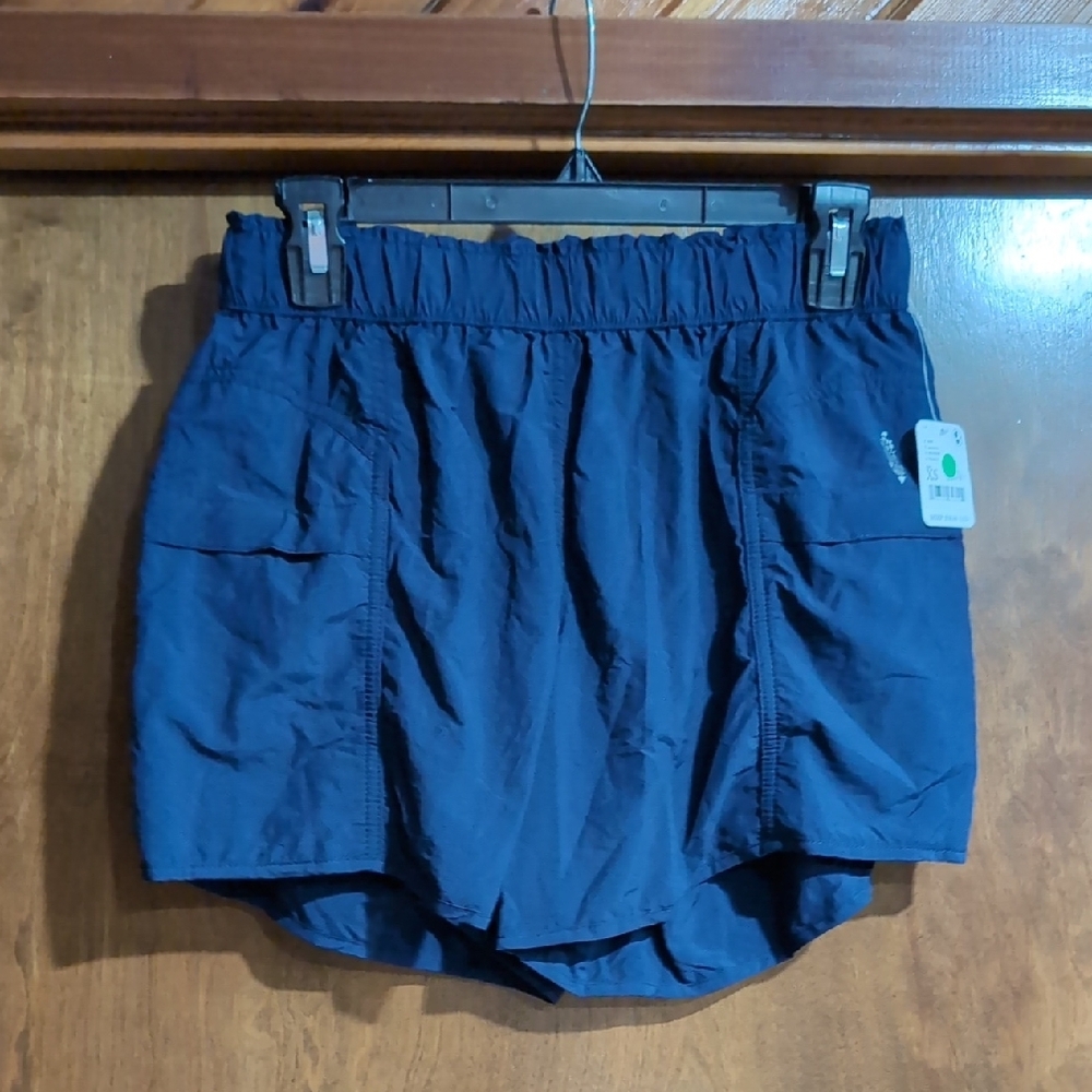 Free People XS Women's Navy Shorts NWT